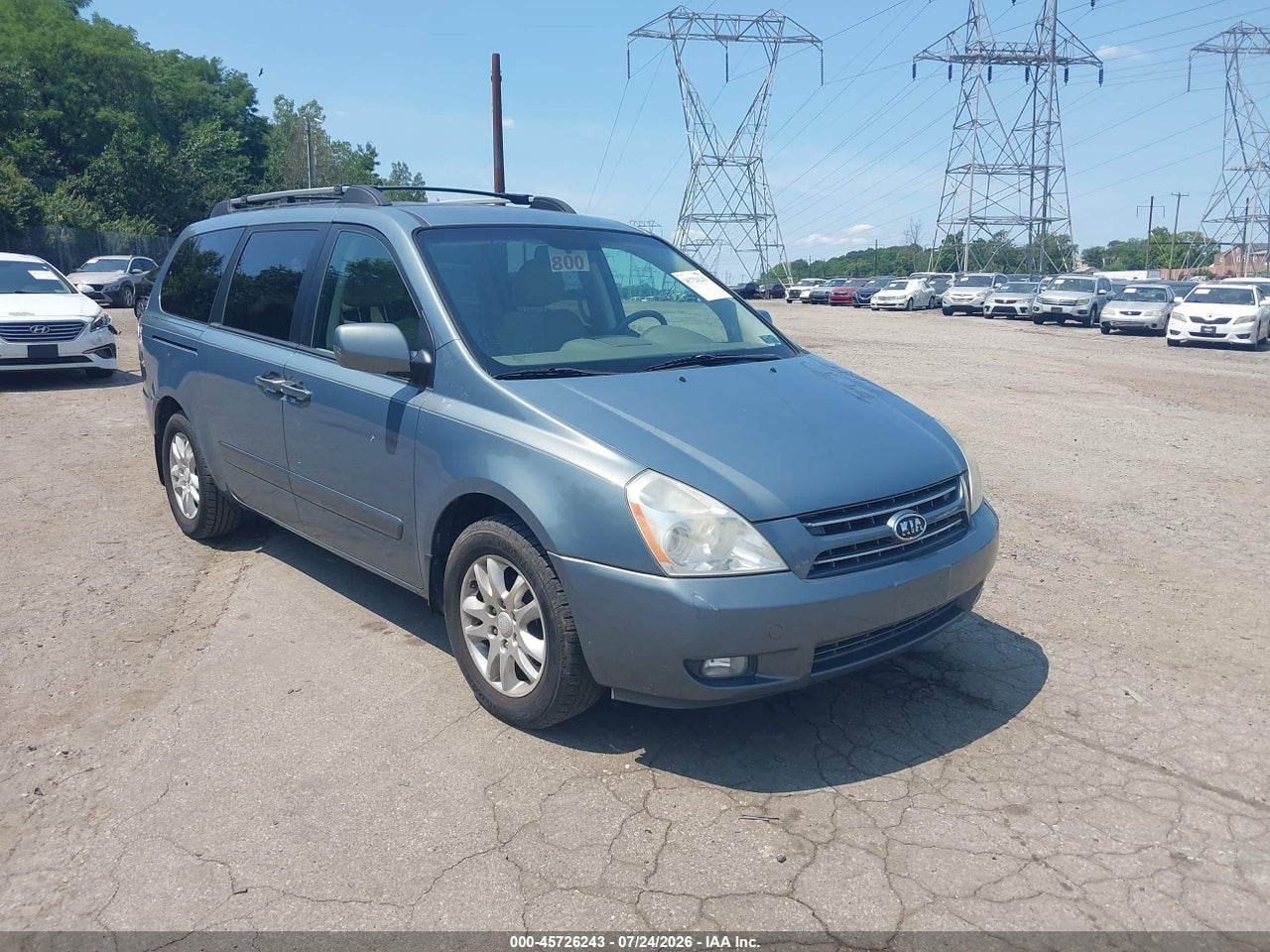 KNDMB233486****** · 2008 KIA SEDONA EX
