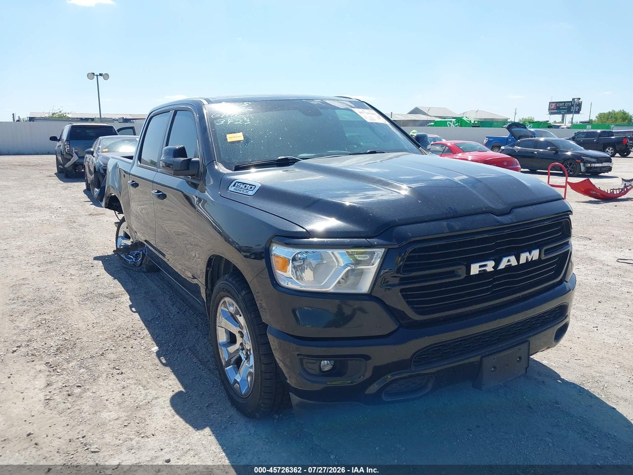1C6RREFT0KN****** · 2019 RAM 1500 BIG HORN/LONE STAR  4X2 5'7 BOX
