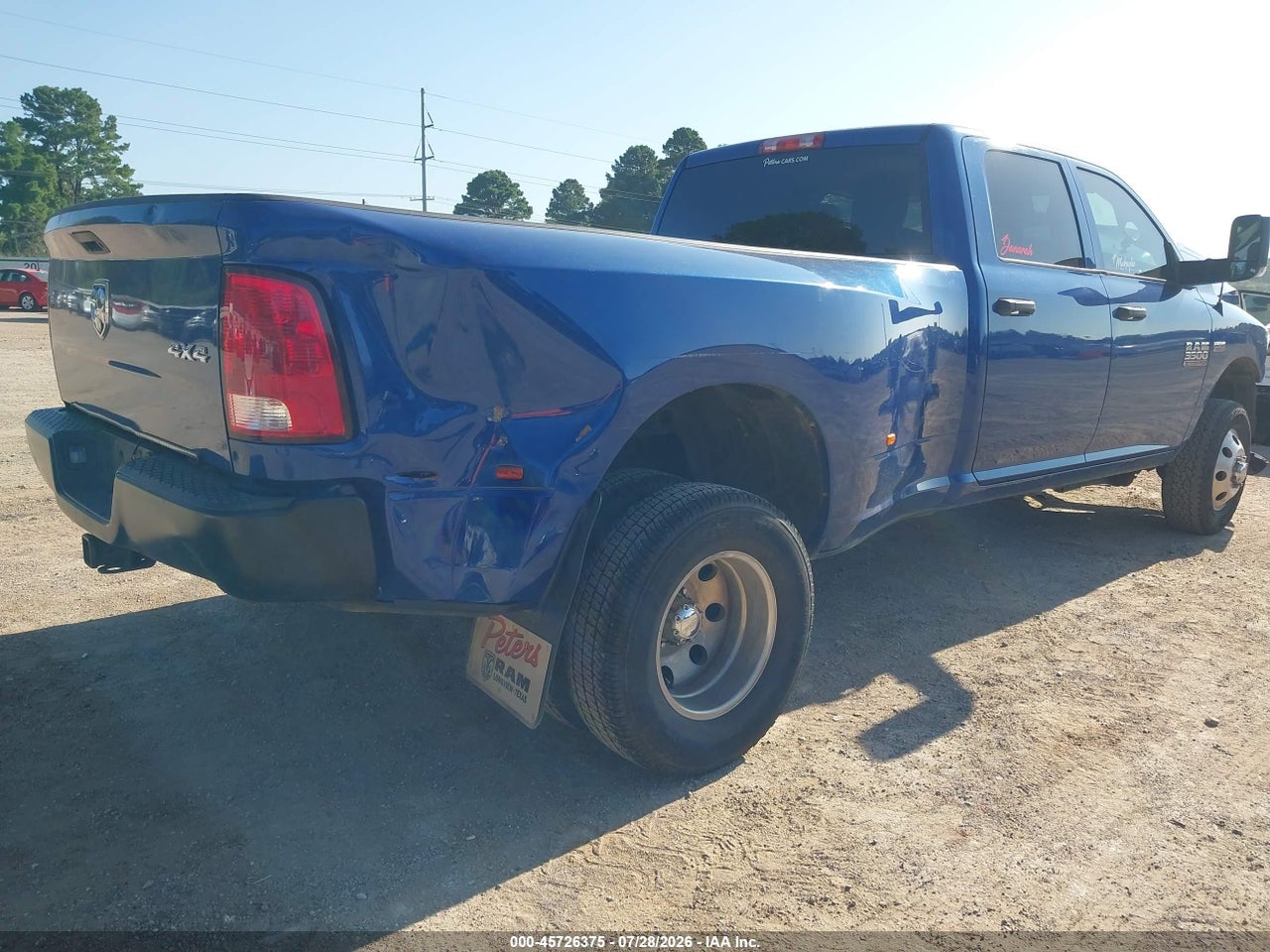 2018 RAM 3500 TRADESMAN  4X4 8' BOX · 4/4