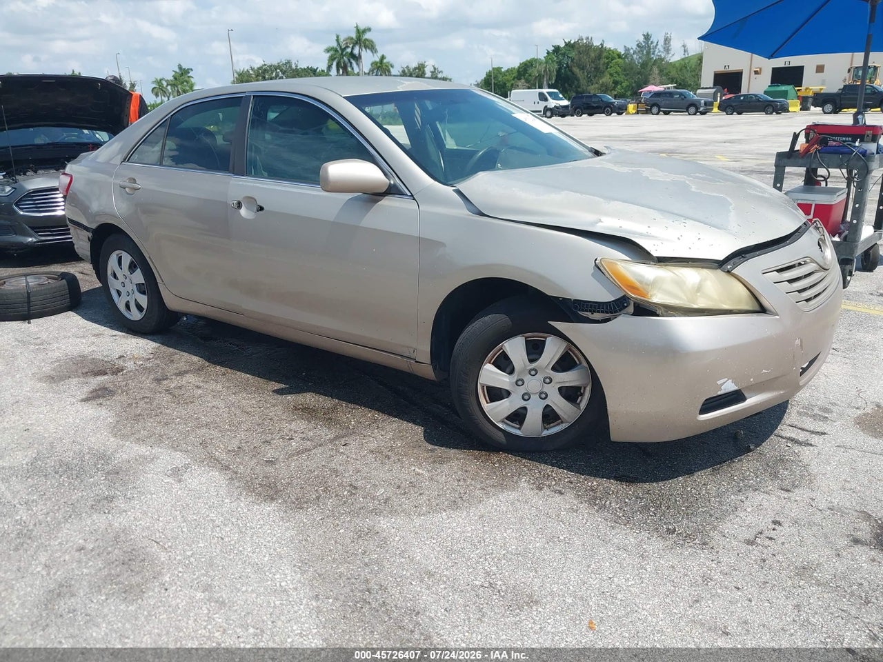 4T1BE46K37U****** · 2007 TOYOTA CAMRY CE