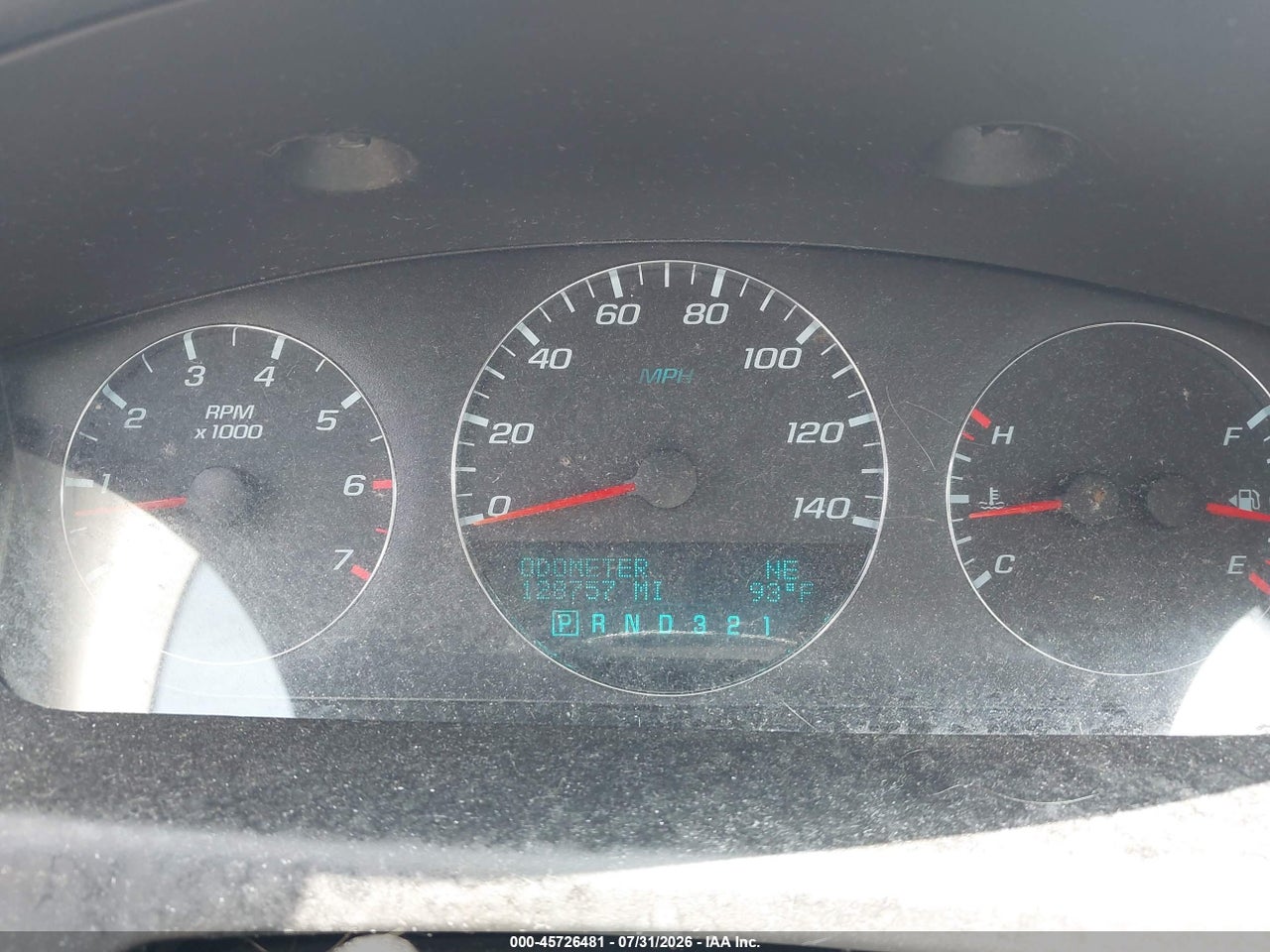 2G1WT58K581****** · 2008 CHEVROLET IMPALA LT · 7/11