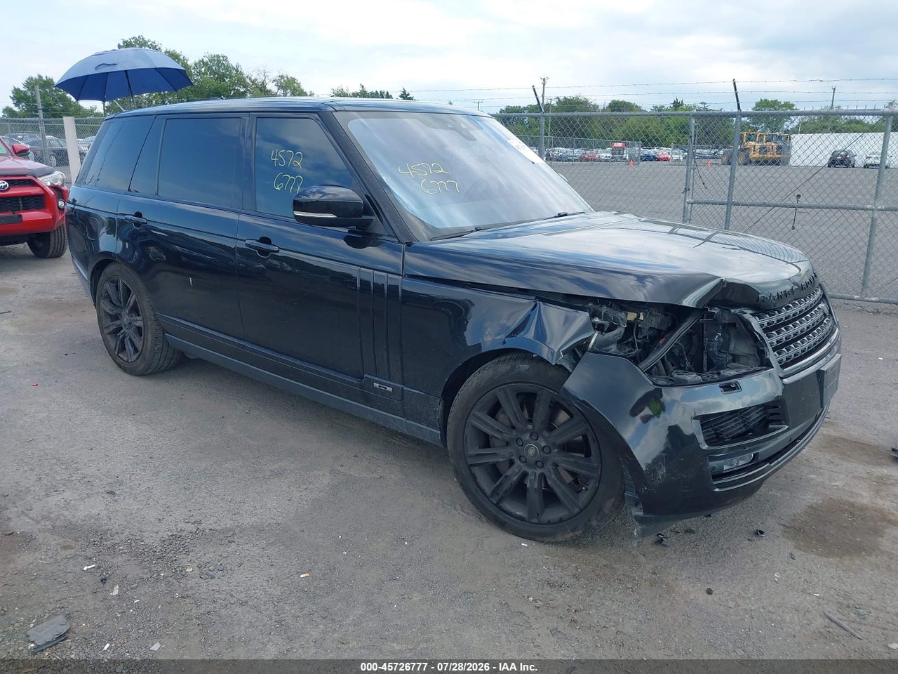 SALGS5FE7HA****** · 2017 LAND ROVER RANGE ROVER 5.0L V8 SUPERCHARGED
