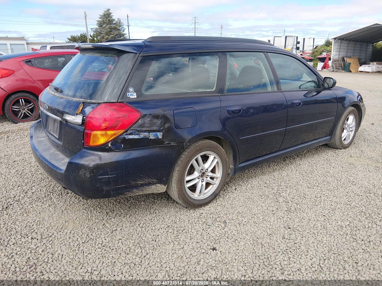 4S3BP616057****** · 2005 SUBARU LEGACY 2.5I · 4/11