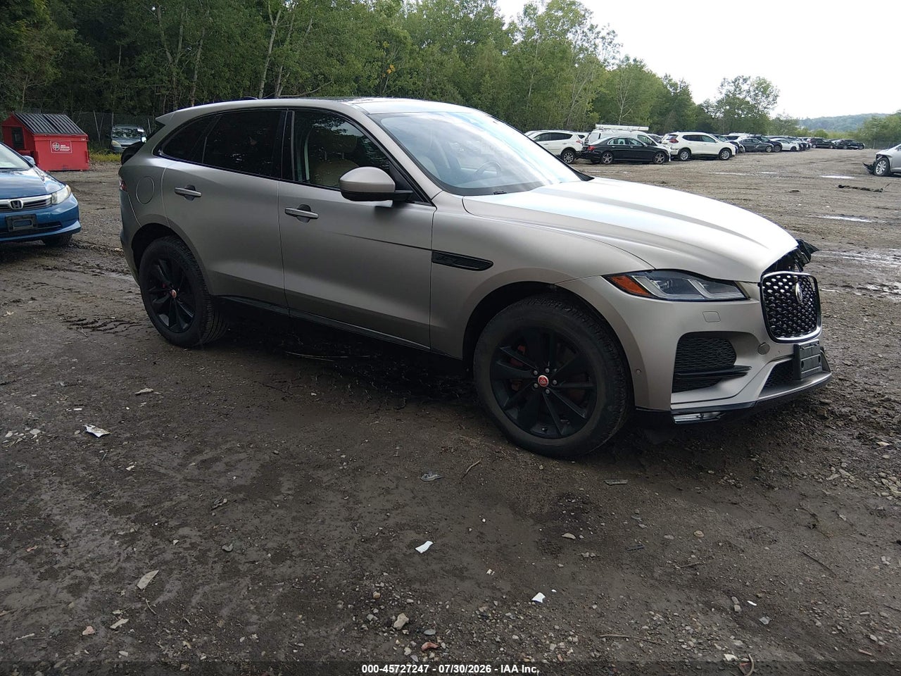 SADCJ2EU9MA****** · 2021 JAGUAR F-PACE S P340 AWD AUTOMATIC