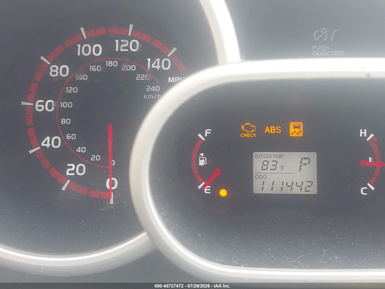 5Y2SP67059Z****** · 2009 PONTIAC VIBE   · 7/11
