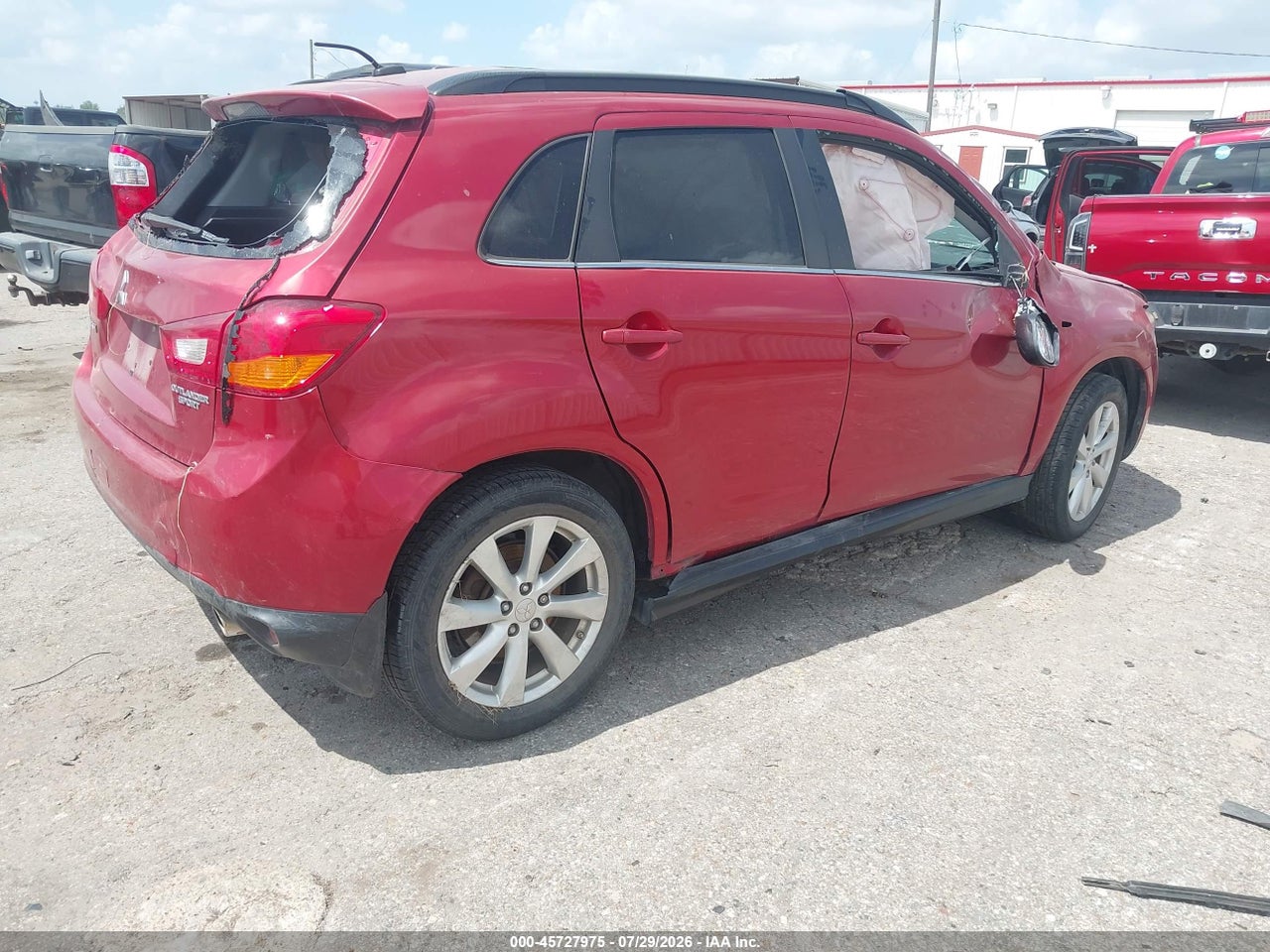 4A4AP4AU3DE****** · 2013 MITSUBISHI OUTLANDER SPORT SE · 4/11