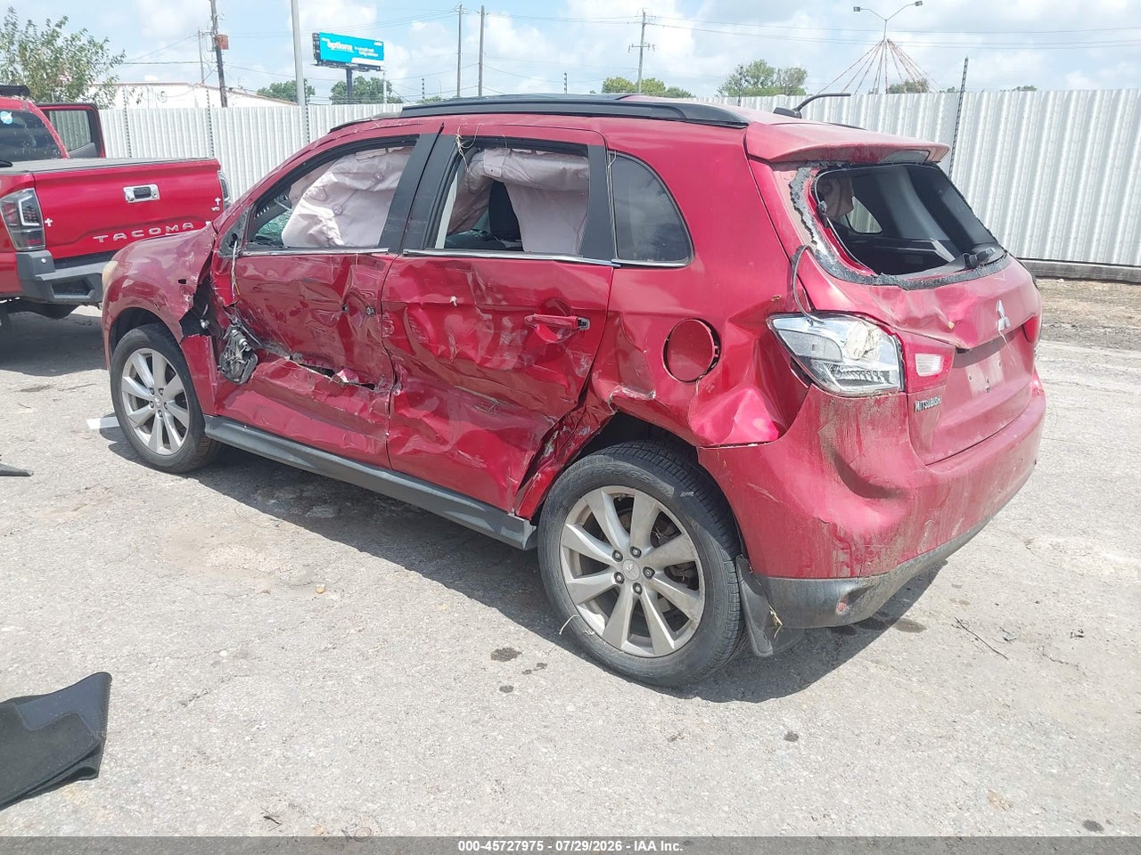 4A4AP4AU3DE****** · 2013 MITSUBISHI OUTLANDER SPORT SE · 3/11