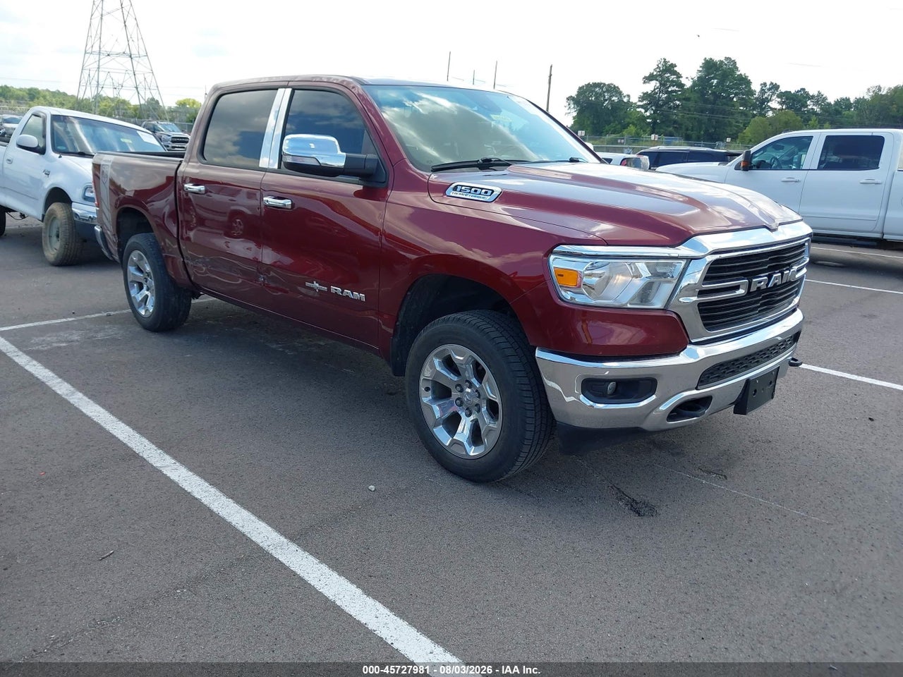 1C6SRFFT3MN****** · 2021 RAM 1500 LONE STAR  4X4 5'7 BOX