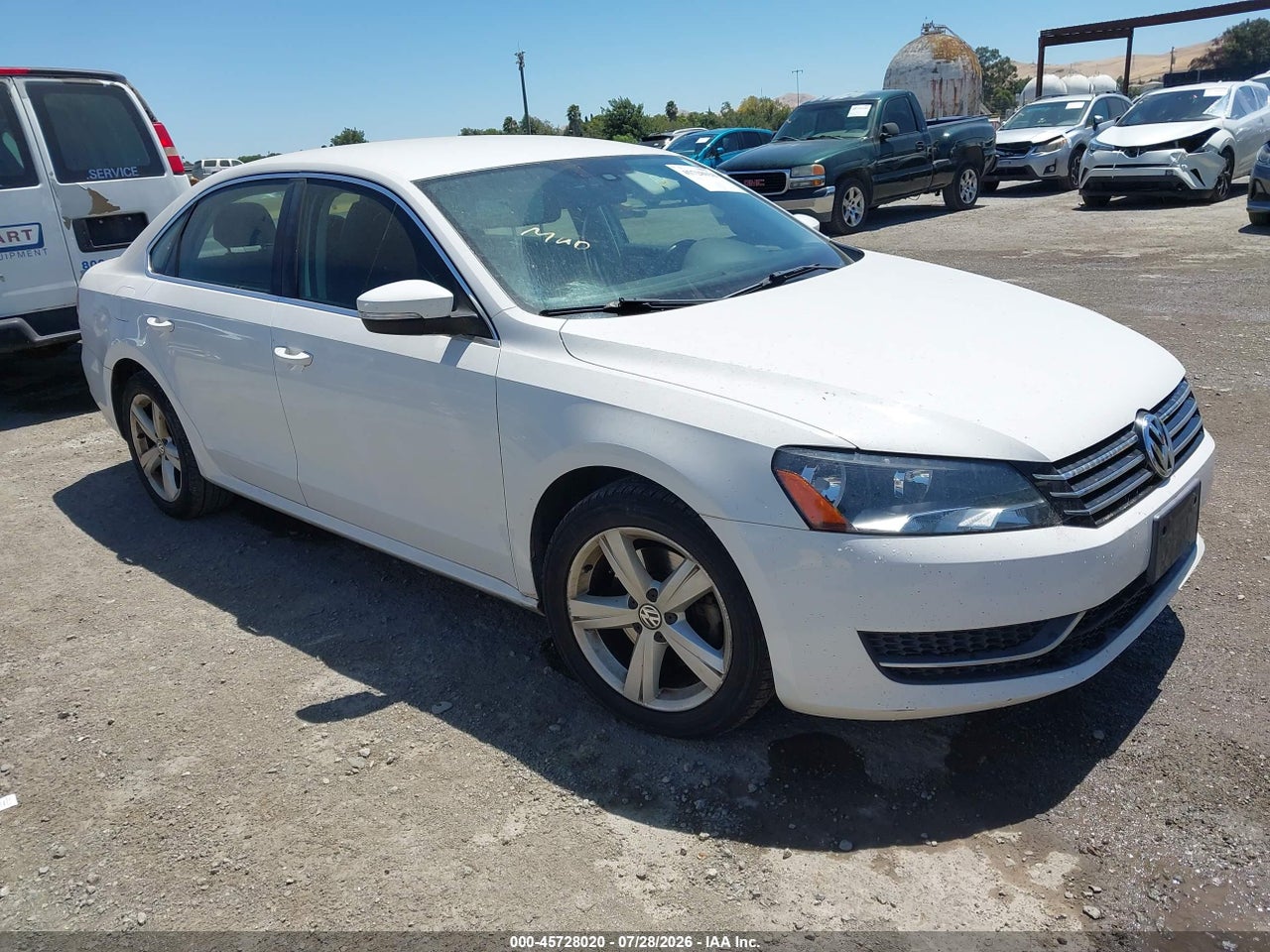 1VWBP7A31DC****** · 2013 VOLKSWAGEN PASSAT 2.5L SE