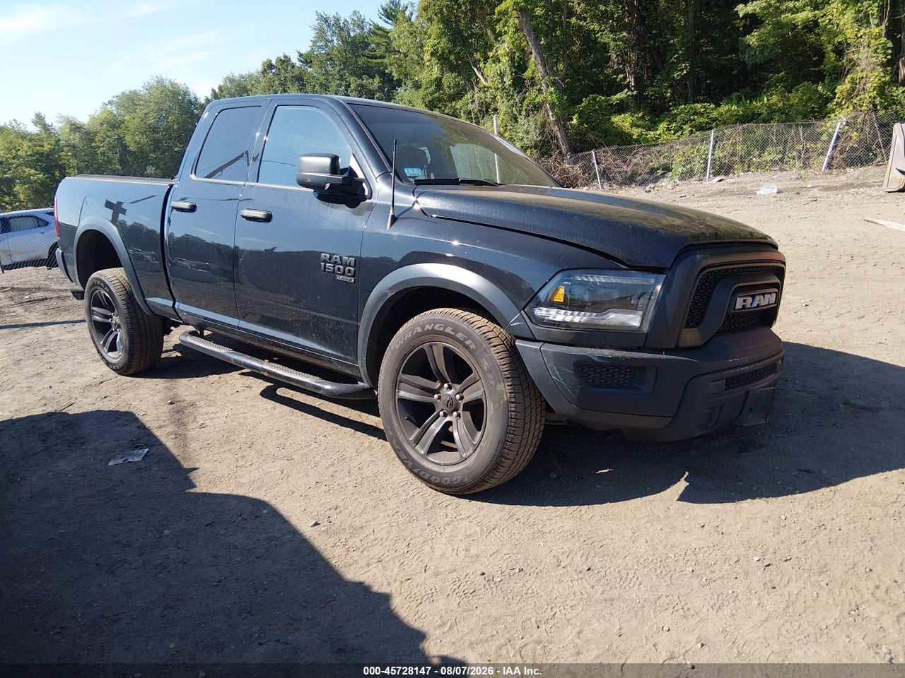 1C6RR7GG4NS****** · 2022 RAM 1500 CLASSIC WARLOCK  4X4 6'4 BOX