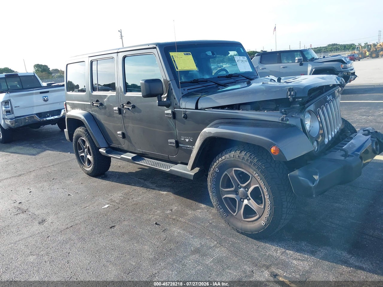1C4BJWEG9GL****** · 2016 JEEP WRANGLER UNLIMITED SAHARA