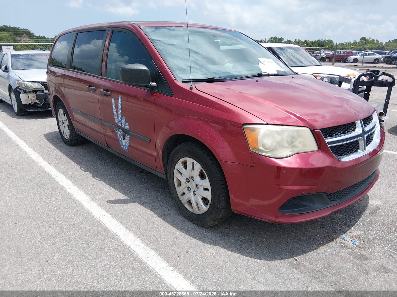 2C4RDGBG3FR****** · 2015 DODGE GRAND CARAVAN AMERICAN VALUE PKG
