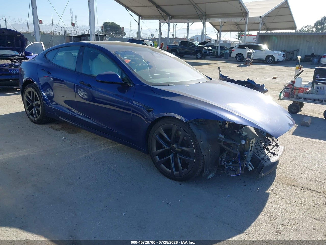5YJSA1E50MF****** · 2021 TESLA MODEL S LONG RANGE DUAL MOTOR ALL-WHEEL DRIVE