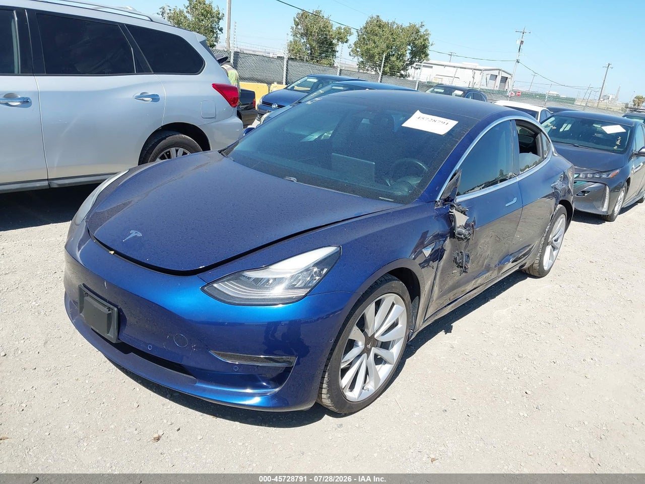 5YJ3E1EB3KF****** · 2019 TESLA MODEL 3 LONG RANGE/PERFORMANCE · 2/11