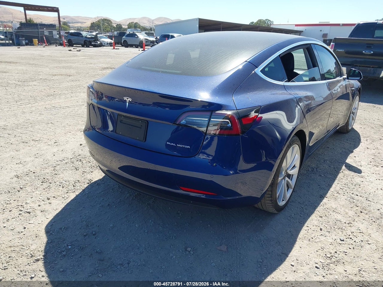 5YJ3E1EB3KF****** · 2019 TESLA MODEL 3 LONG RANGE/PERFORMANCE · 4/11