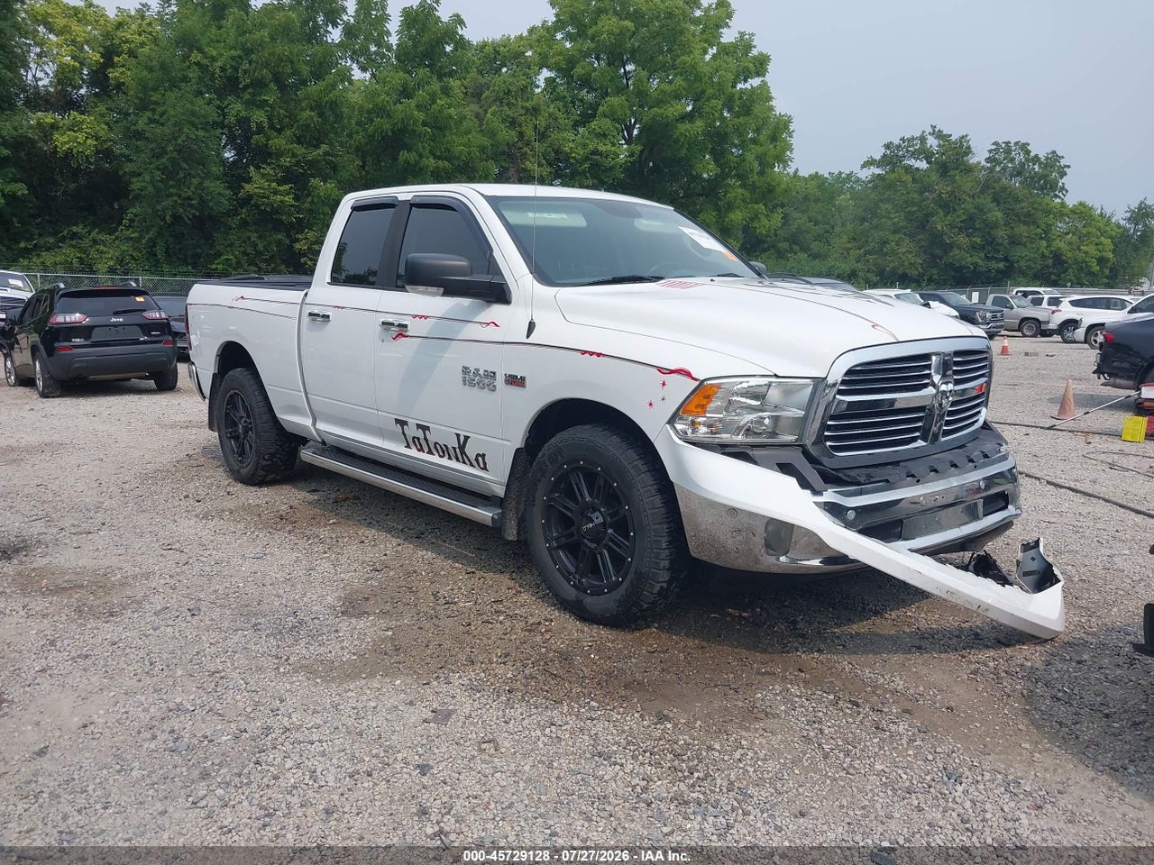 1C6RR7GT5HS****** · 2017 RAM 1500 BIG HORN  4X4 6'4 BOX