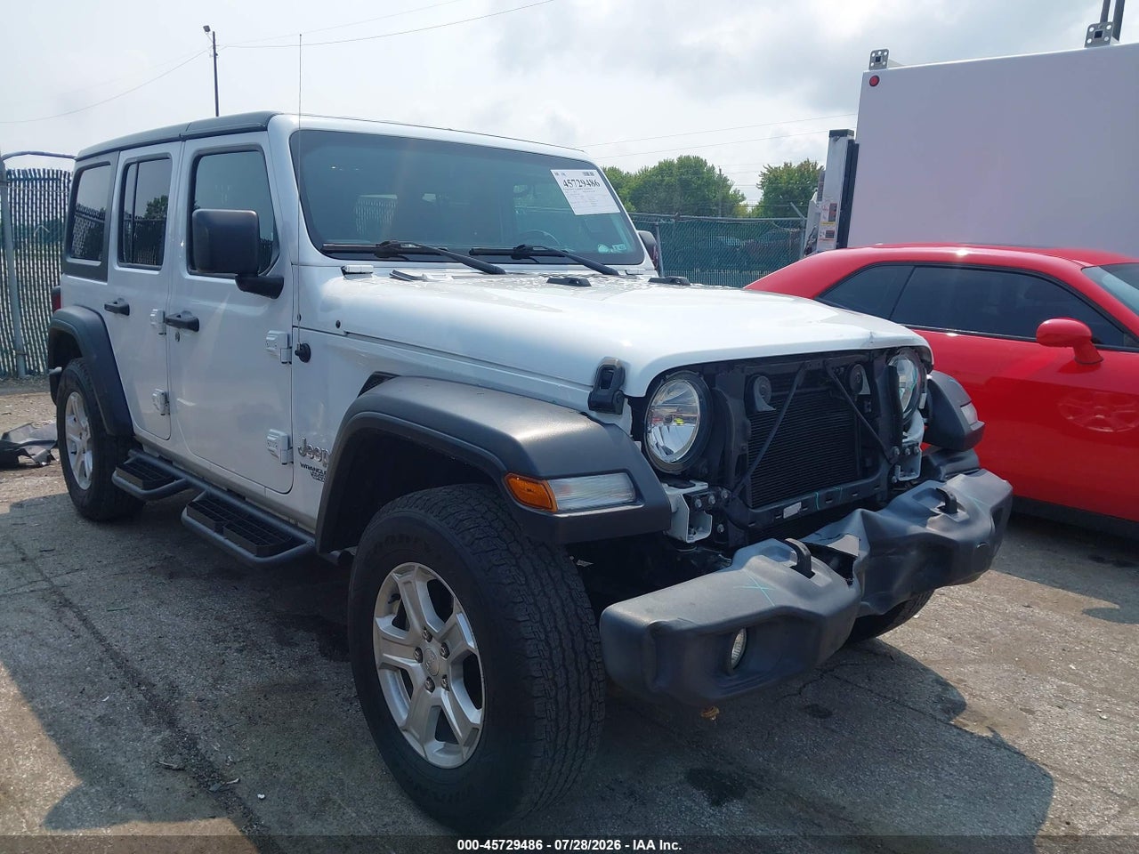 1C4HJXDN4LW****** · 2020 JEEP WRANGLER UNLIMITED SPORT S 4X4