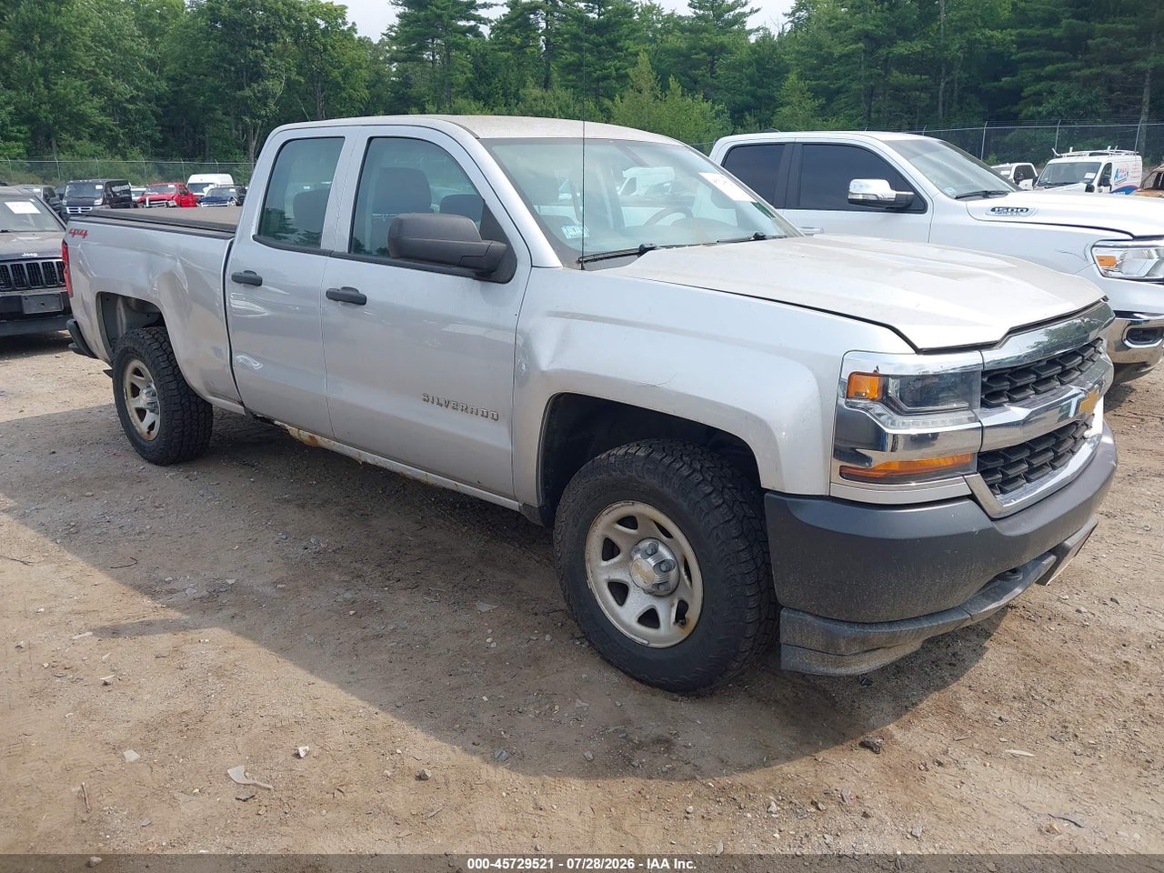 1GCVKNEH1HZ****** · 2017 CHEVROLET SILVERADO 1500 WT
