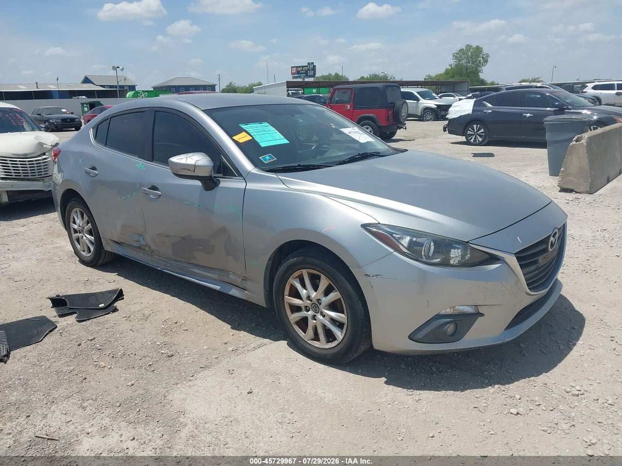 3MZBM1V73FM****** · 2015 MAZDA MAZDA3 I TOURING