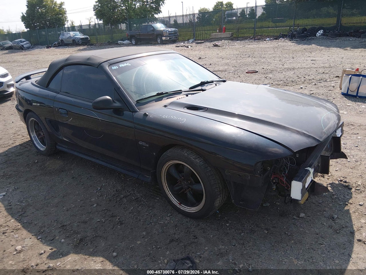1FAFP45XXWF****** · 1998 FORD MUSTANG GT