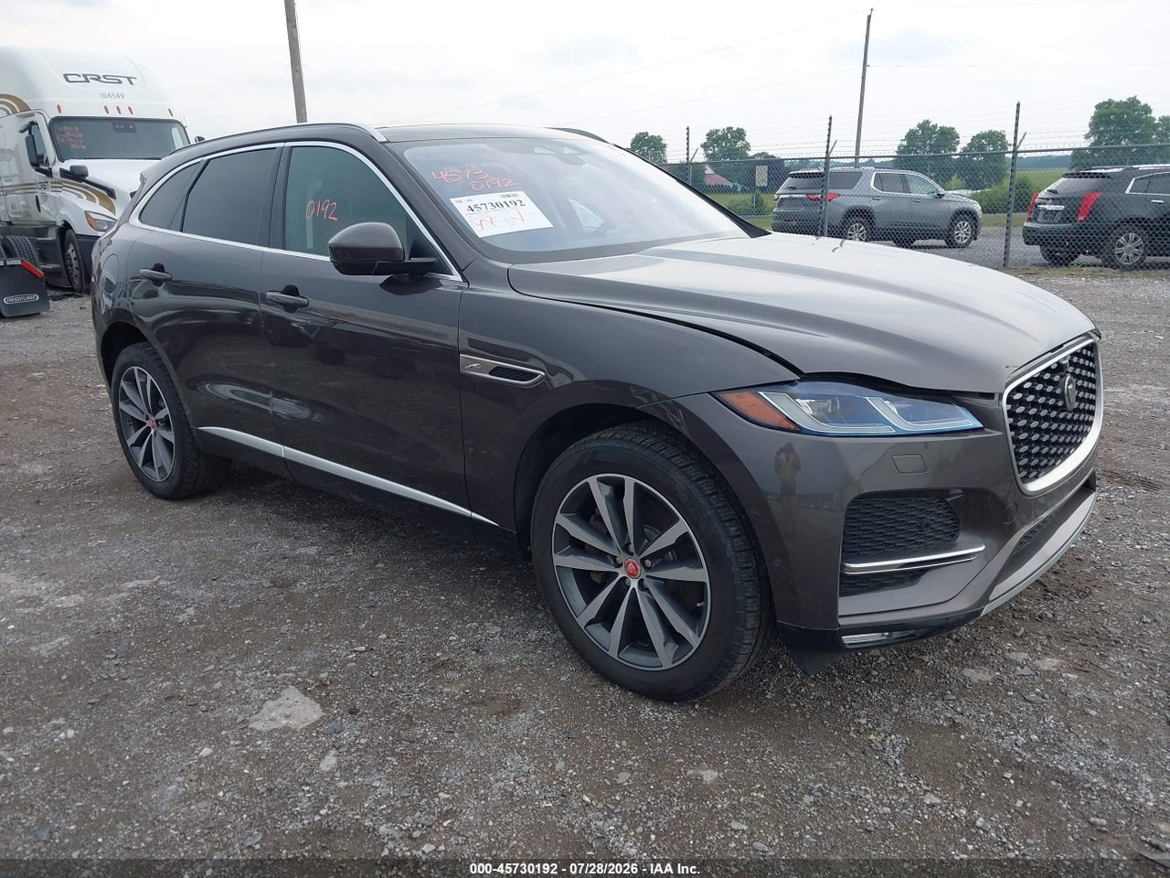 SADCJ2EUXMA****** · 2021 JAGUAR F-PACE S P340 AWD AUTOMATIC