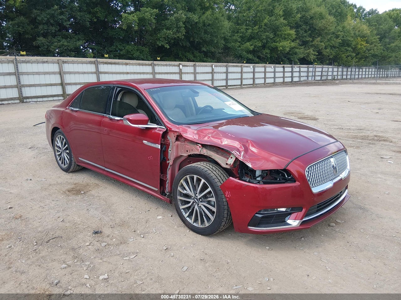 1LN6L9SK8H5****** · 2017 LINCOLN CONTINENTAL SELECT