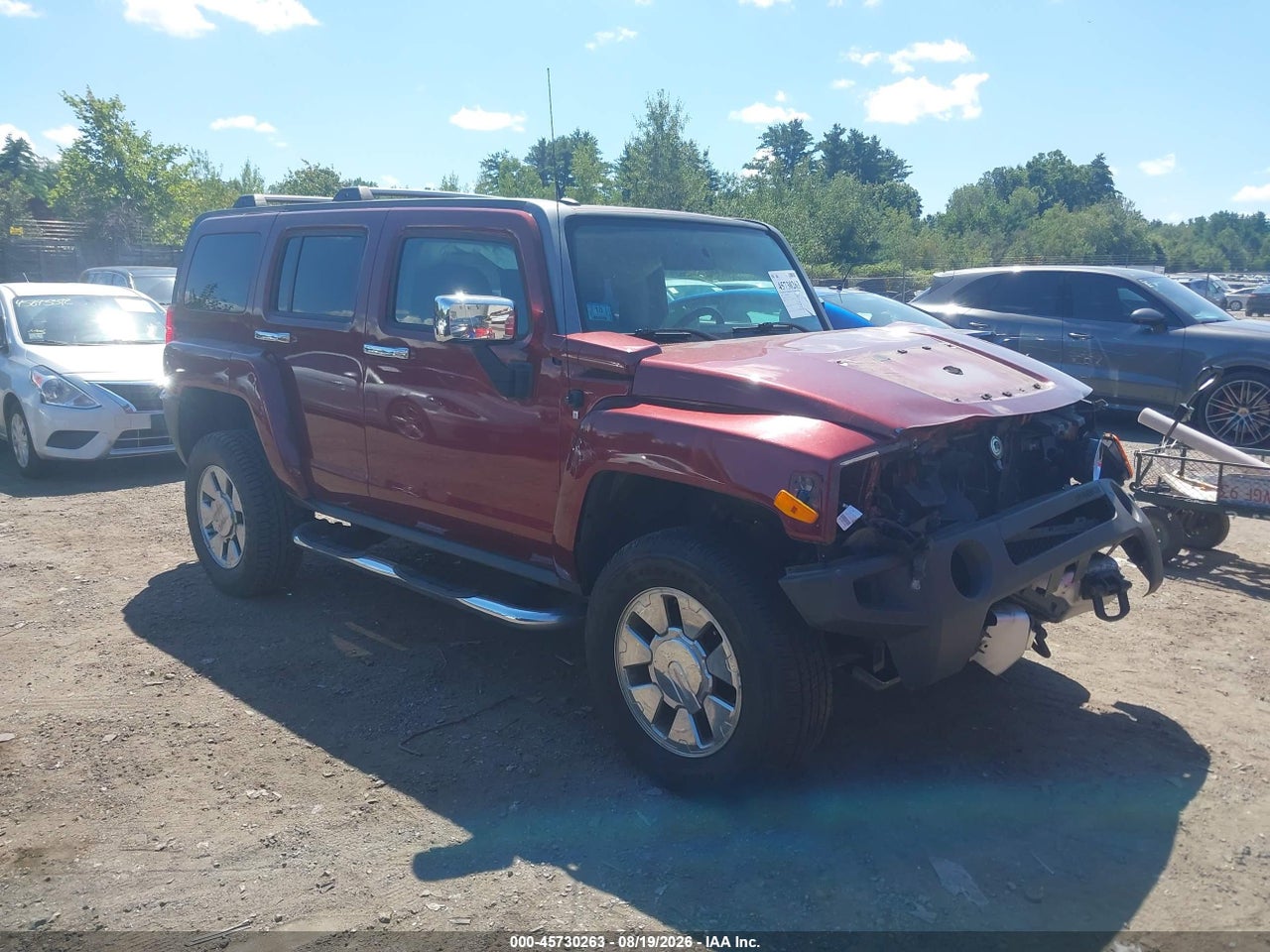 5GTEN13L588****** · 2008 HUMMER H3 SUV ALPHA