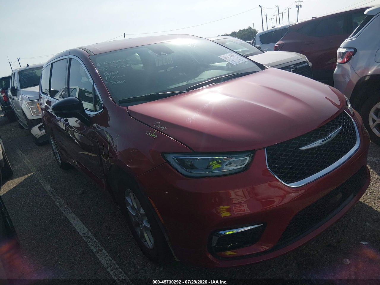 2C4RC1BG1SR****** · 2025 CHRYSLER PACIFICA SELECT
