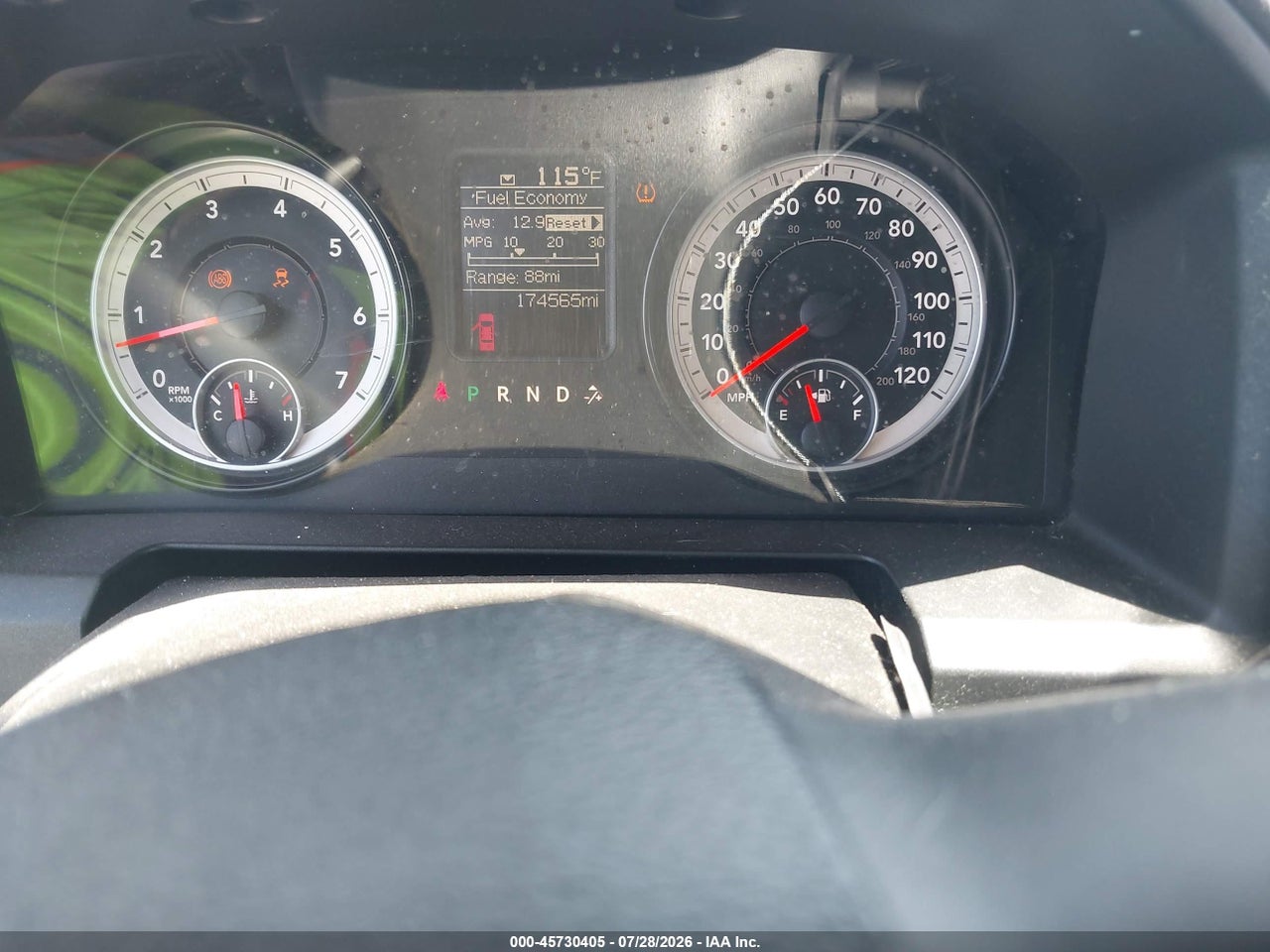 1C6RR6FTXES****** · 2014 RAM 1500 TRADESMAN · 7/11