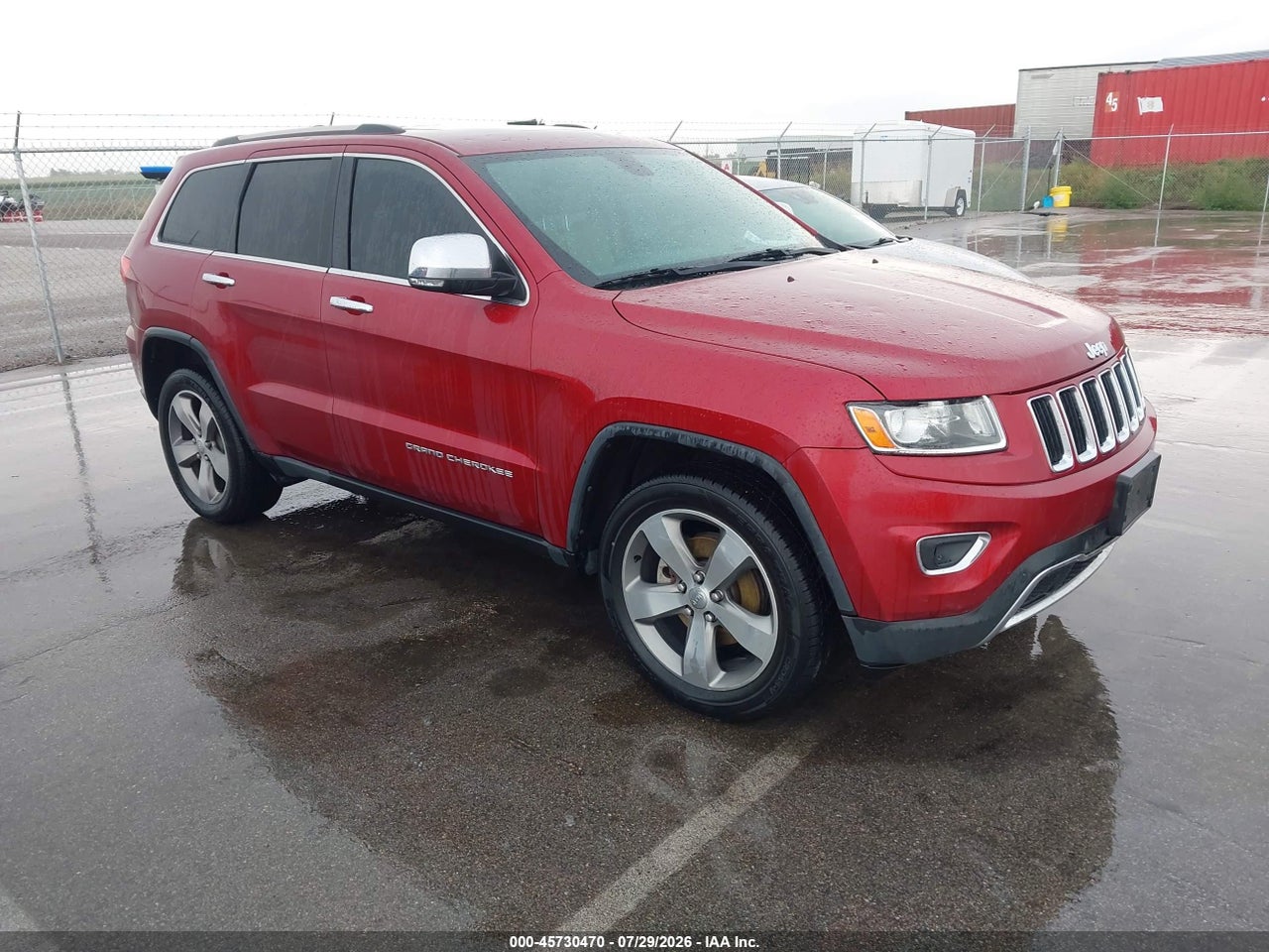 1C4RJFBG7EC****** · 2014 JEEP GRAND CHEROKEE LIMITED