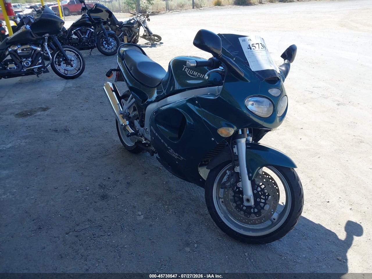 SMT600FM21J****** · 2001 TRIUMPH MOTORCYCLE SPRINT ST