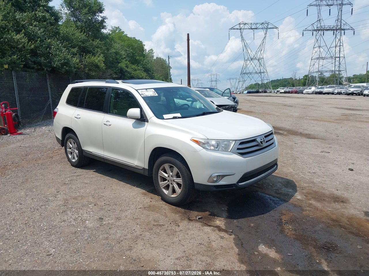5TDBK3EH9DS****** · 2013 TOYOTA HIGHLANDER SE V6