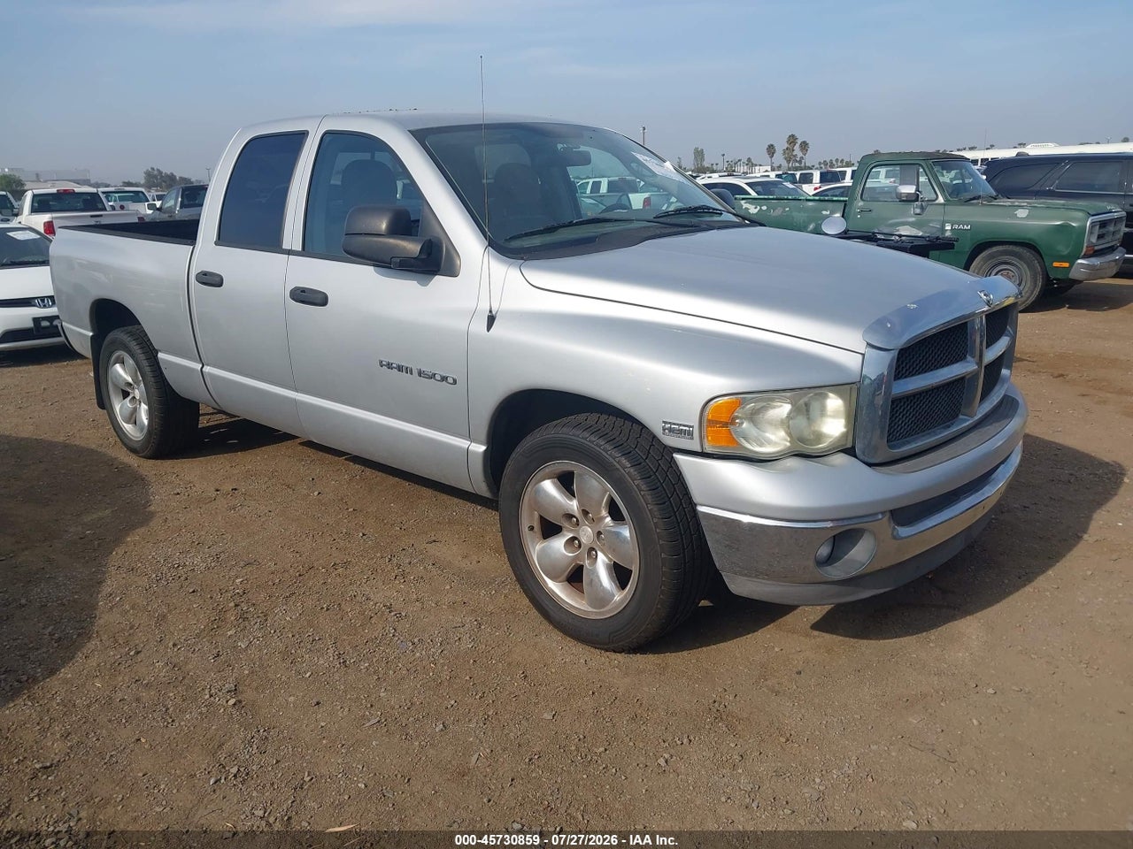 1D7HA18DX3S****** · 2003 DODGE RAM 1500 SLT/LARAMIE/ST