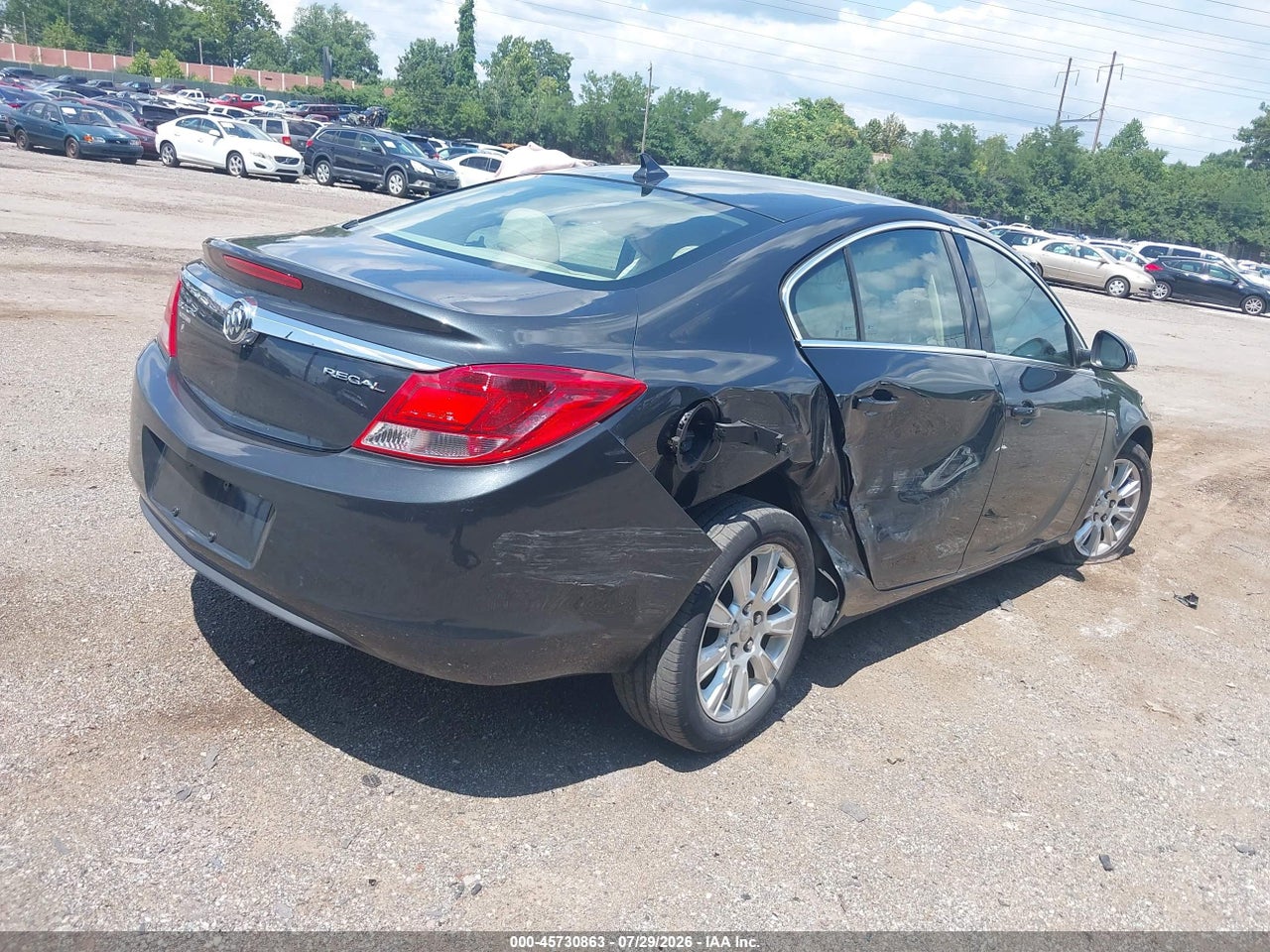 2G4GR5ER3D9****** · 2013 BUICK REGAL   · 4/11