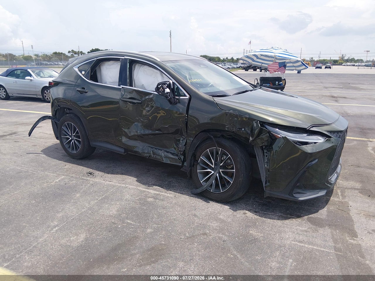 2T2ADCAZ4SC****** · 2025 LEXUS NX 250