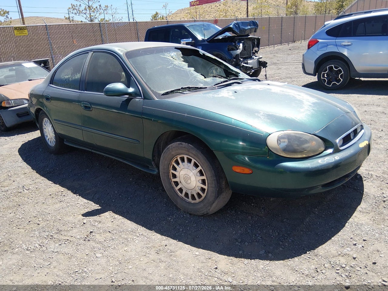 1MEFM50U7XA****** · 1999 MERCURY SABLE GS