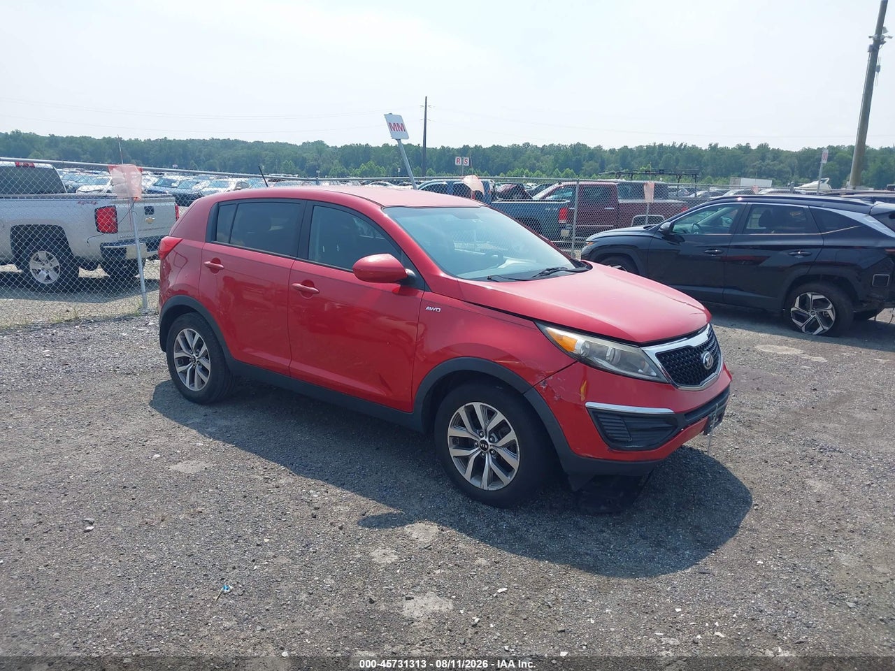 KNDPBCAC0F7****** · 2015 KIA SPORTAGE LX