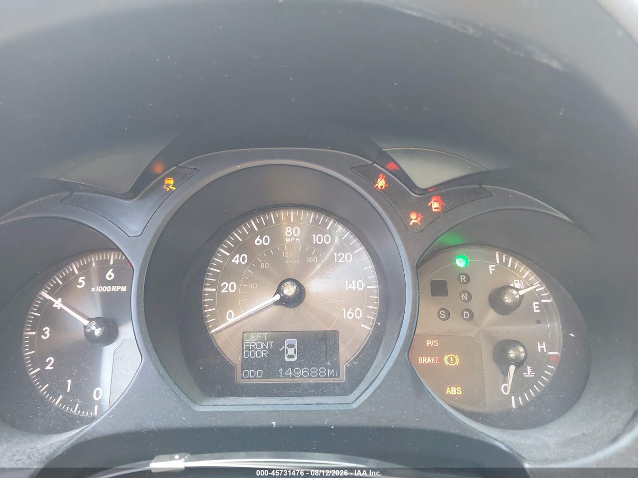 JTHBH96S565****** · 2006 LEXUS GS 300   · 7/11