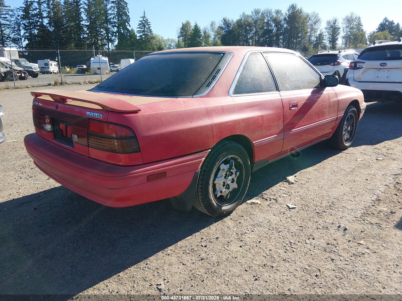 1991 MAZDA MX-6 DX/LX · 4/11
