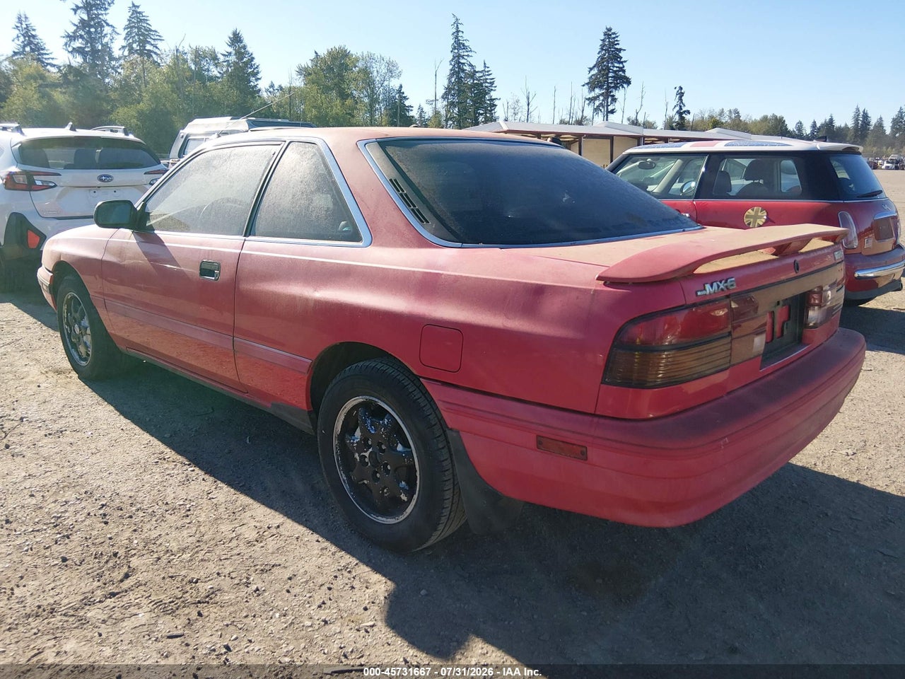 1991 MAZDA MX-6 DX/LX · 3/11
