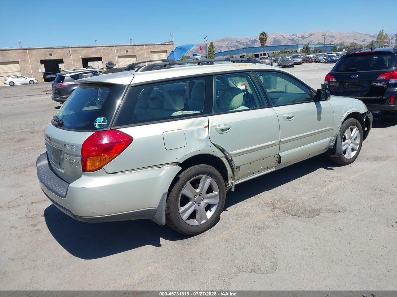4S4BP84C864****** · 2006 SUBARU OUTBACK 3.0R · 4/11
