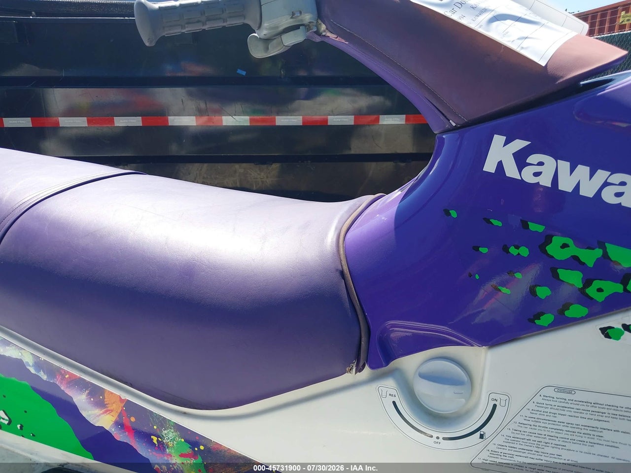 1994 KAWASAKI JET SKI 750 · 5/10