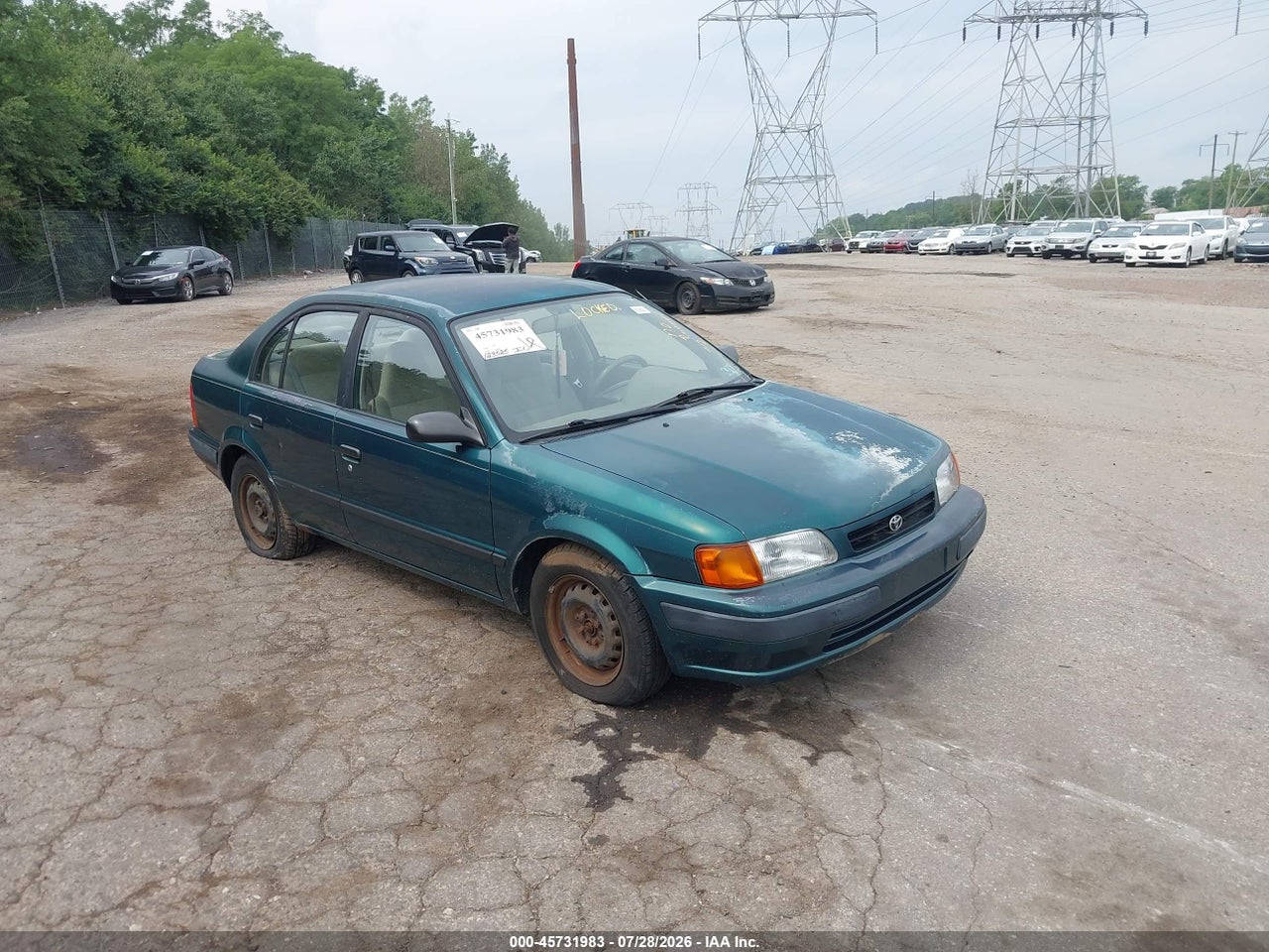 JT2BC52L8V0****** · 1997 TOYOTA TERCEL CE