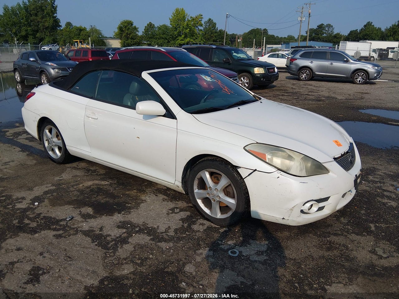 4T1FA38P67U****** · 2007 TOYOTA CAMRY SOLARA SLE