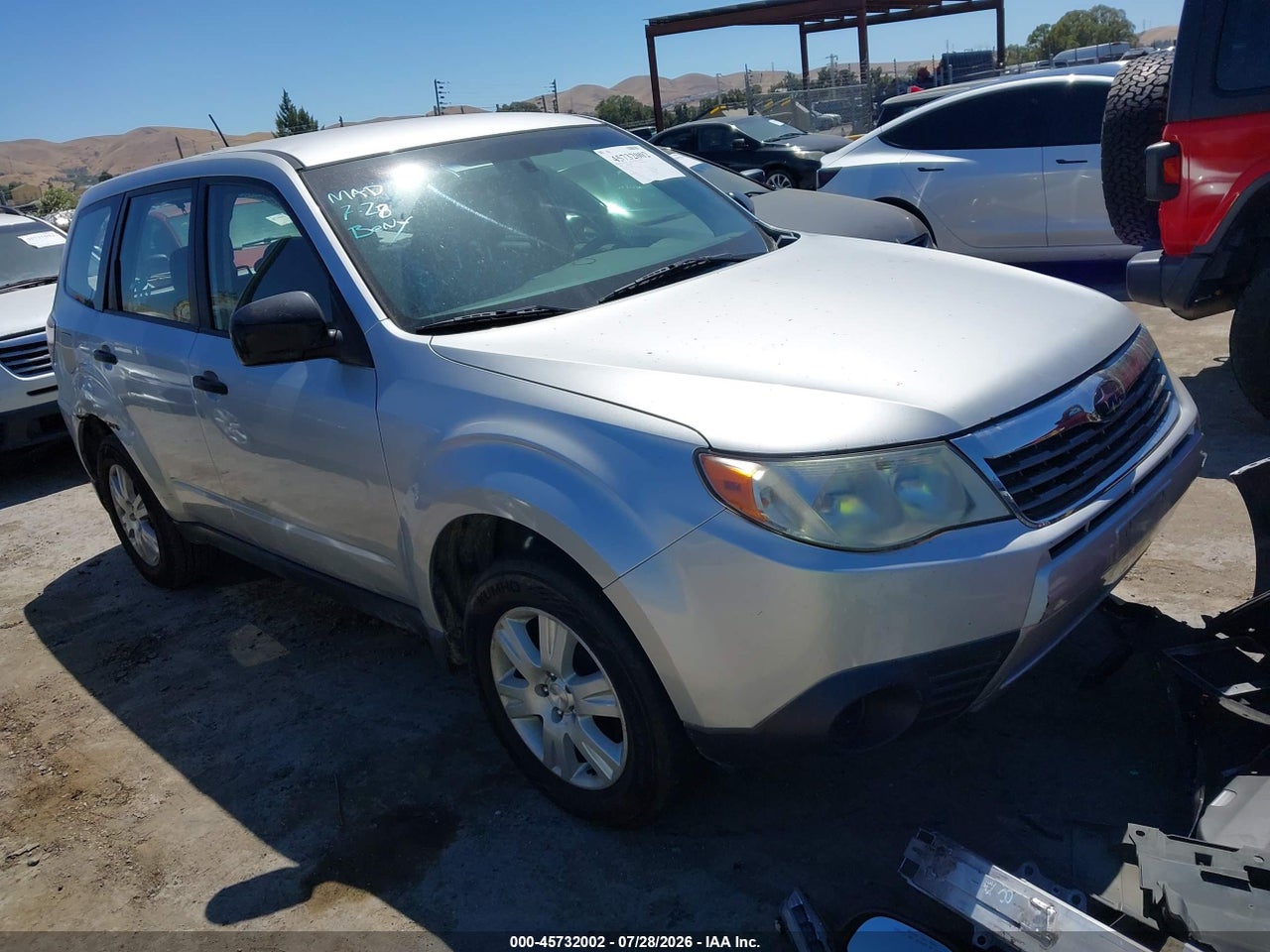 JF2SH61669H****** · 2009 SUBARU FORESTER 2.5X