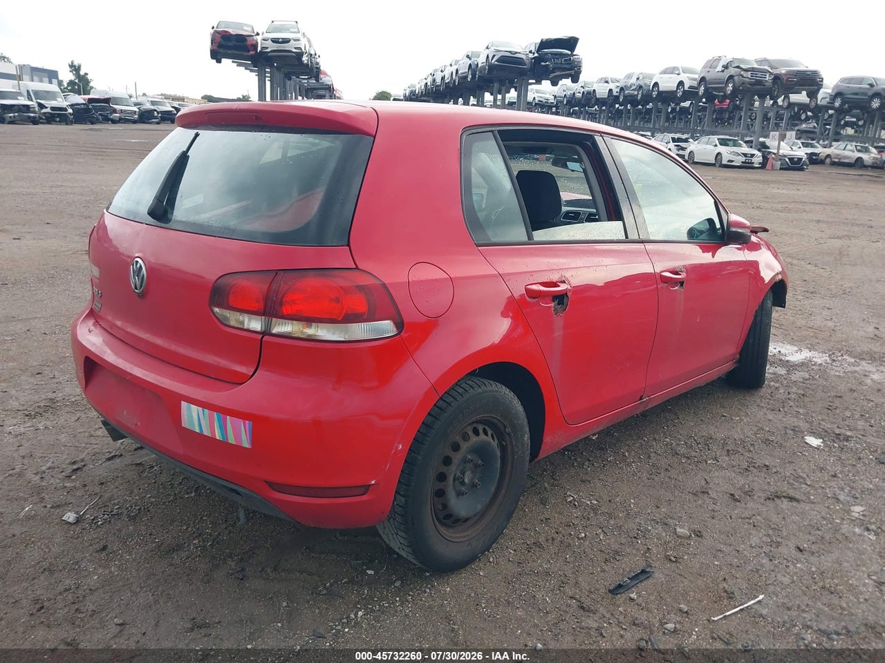 2012 VOLKSWAGEN GOLF 2.5L 4-DOOR · 4/11