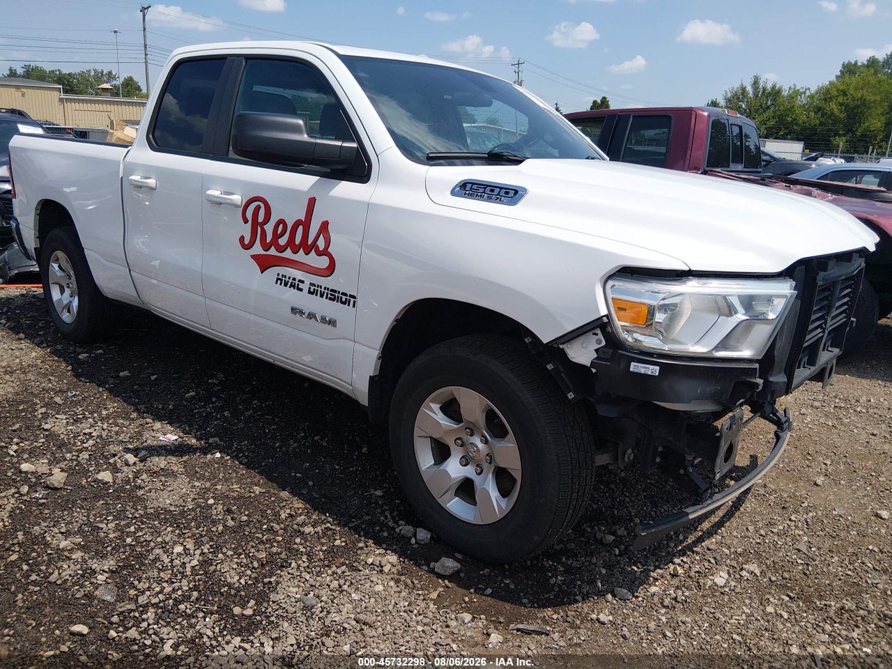 1C6SRFBT1MN****** · 2021 RAM 1500 BIG HORN  4X4 6'4 BOX