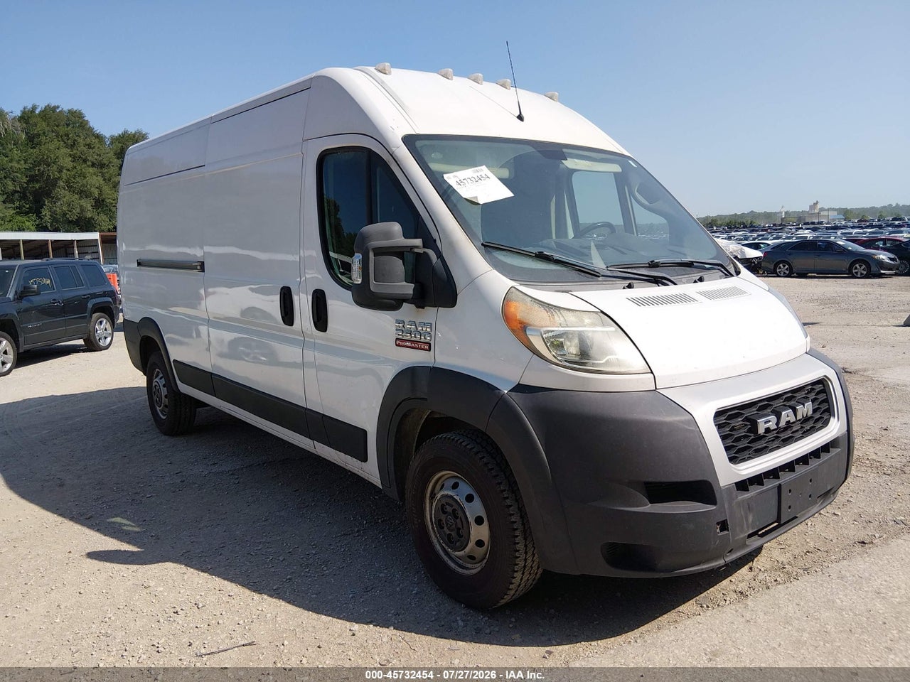 3C6TRVDG7KE****** · 2019 RAM PROMASTER 2500 HIGH ROOF 159 WB