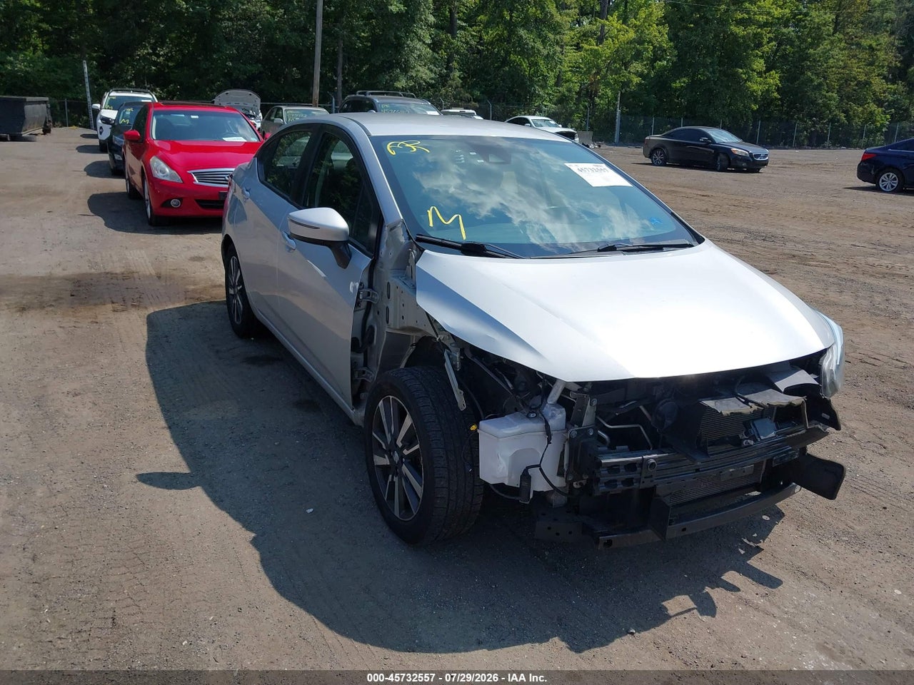 3N1CN8EV8ML****** · 2021 NISSAN VERSA SV XTRONIC CVT