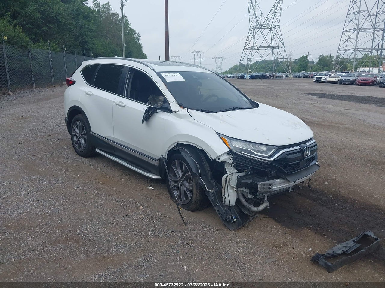 2HKRW2H92NH****** · 2022 HONDA CR-V AWD TOURING